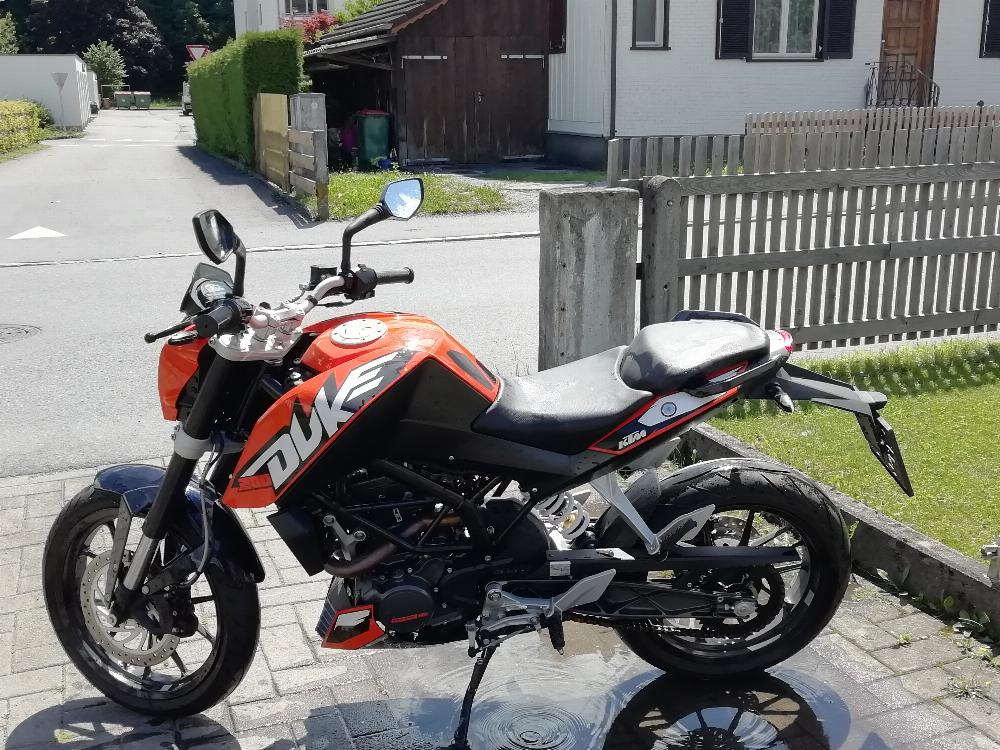 Motorrad verkaufen KTM Duke 200 Ankauf